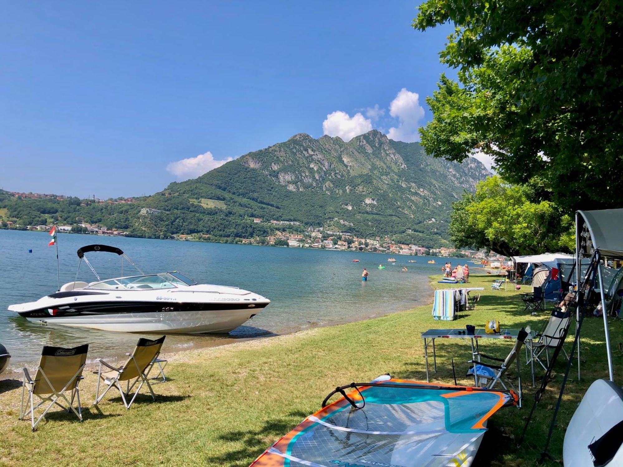 Glamping Camping Rivabella Lecco Exteriér fotografie